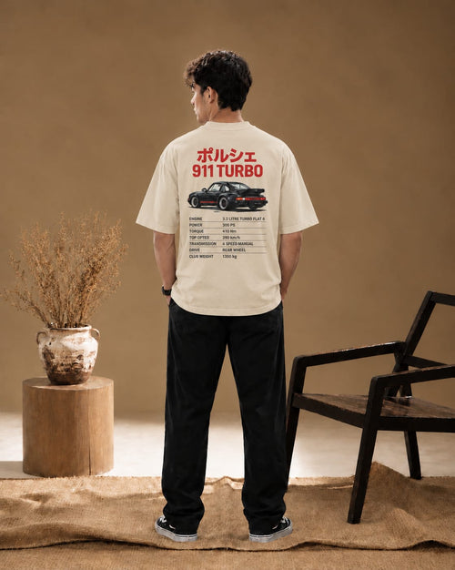 911 Turbo Premium Oversized T-Shirt
