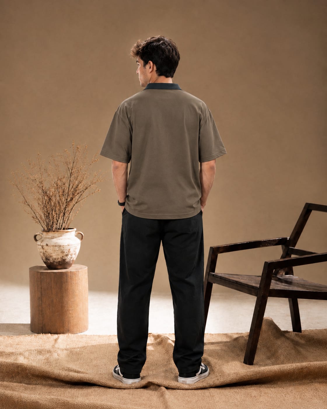 Mafia Signature Oversized Drop Shoulder T-Shirt