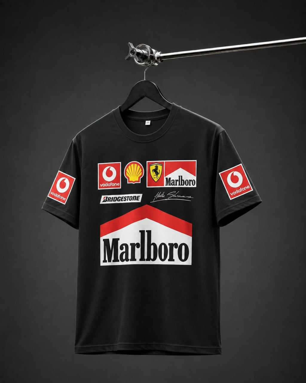 Racing Marlboro Graphic Premium Oversized T-Shirt