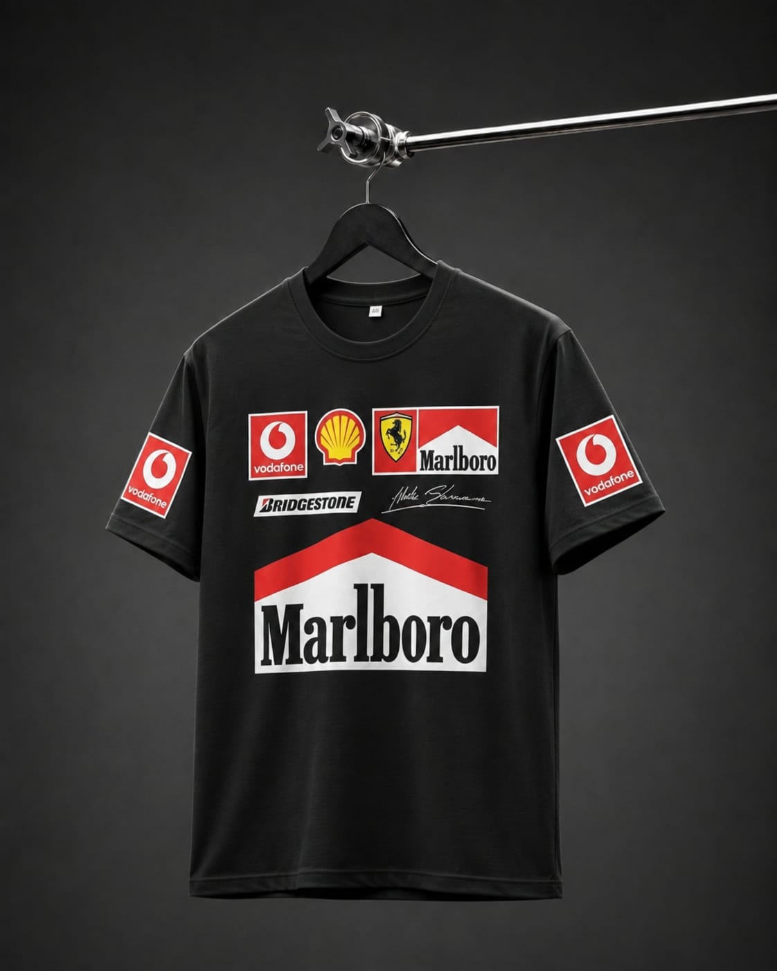 Racing Marlboro Graphic Premium Oversized T-Shirt