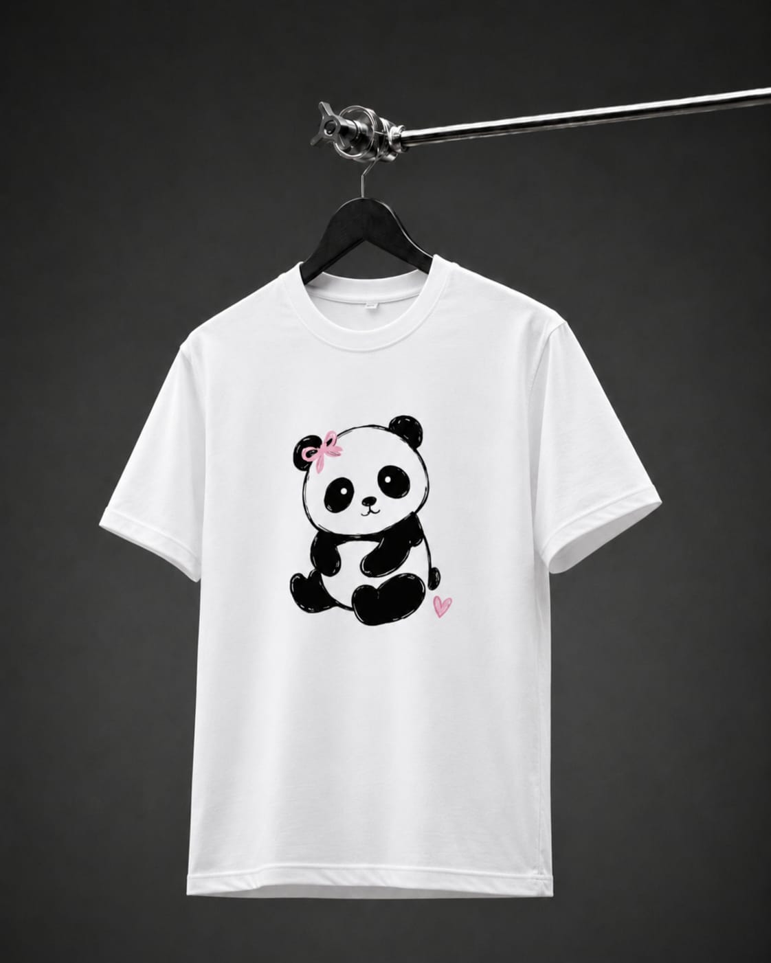 Cute Panda Oversized T-Shirt